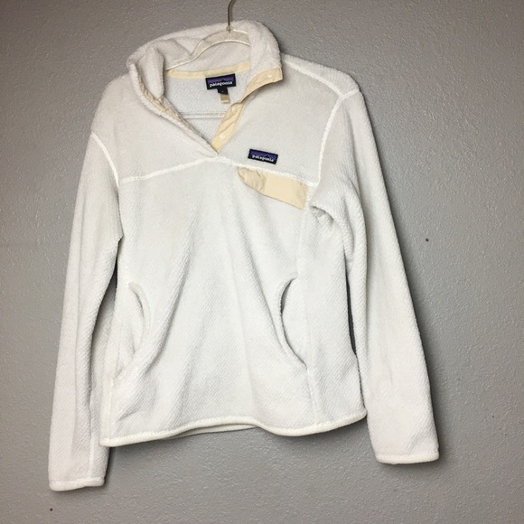 ❤️SOLD❤️Patagonia White Serpa Pullover Jacket - Picture 3 of 5
